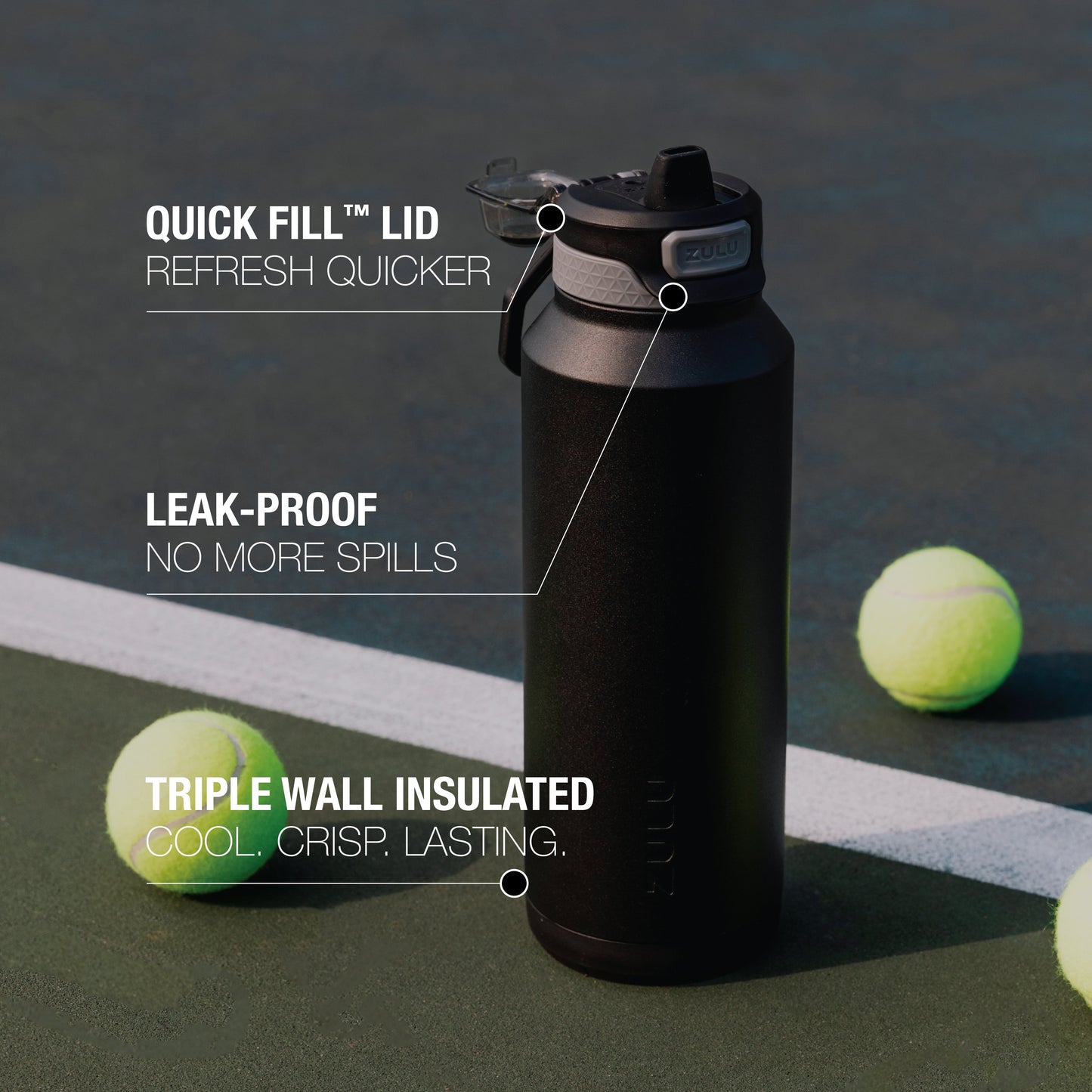 Powerfill Pro Stainless Steel Water Bottle Z8