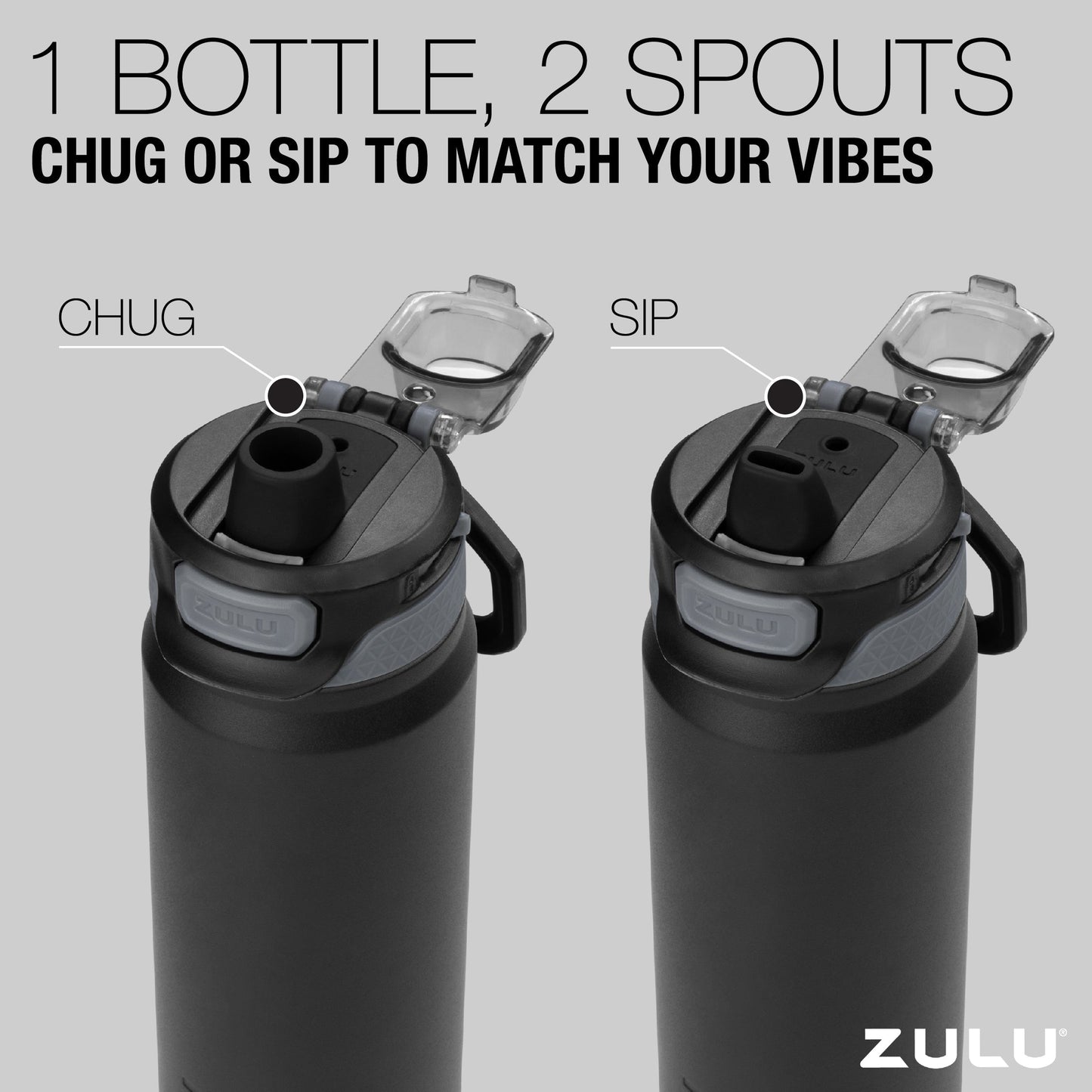 Powerfill Pro Stainless Steel Water Bottle D2