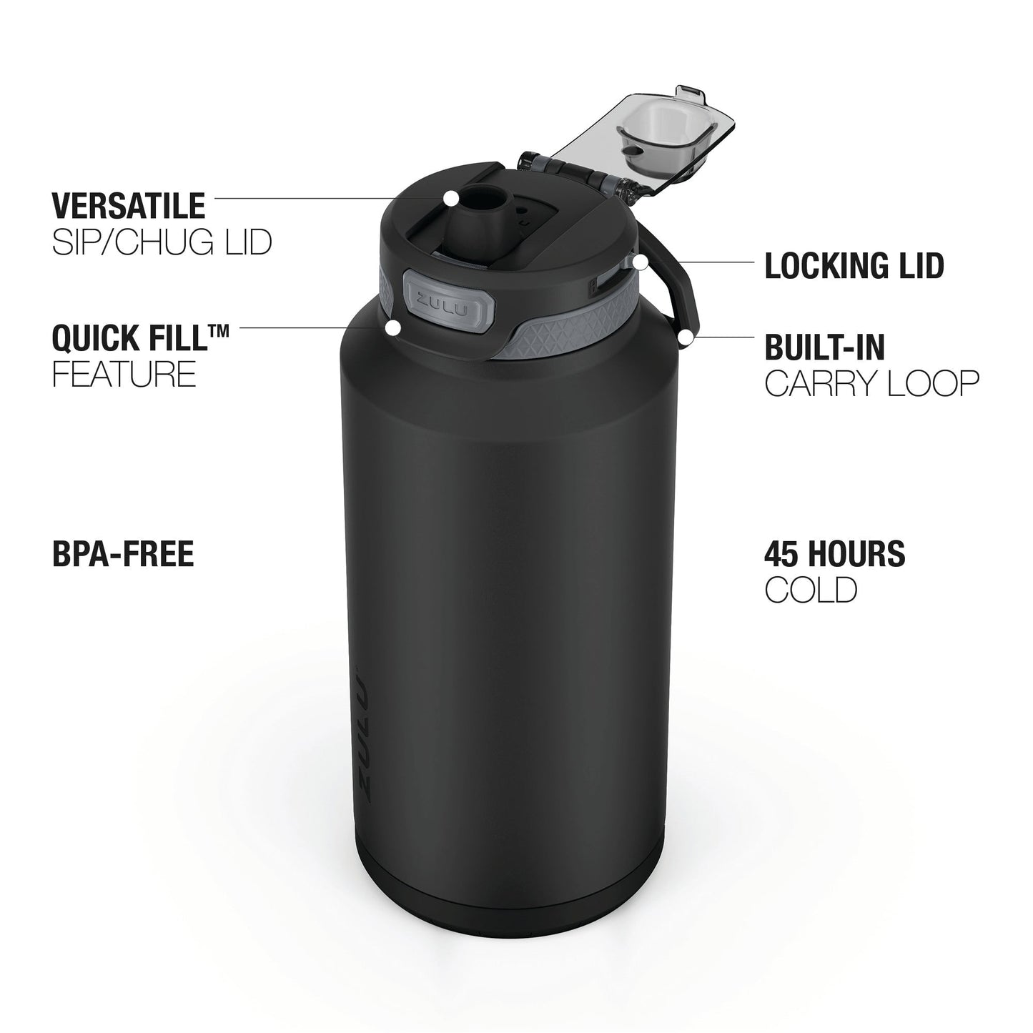 Powerfill Pro XL Stainless Steel Water Bottle T1