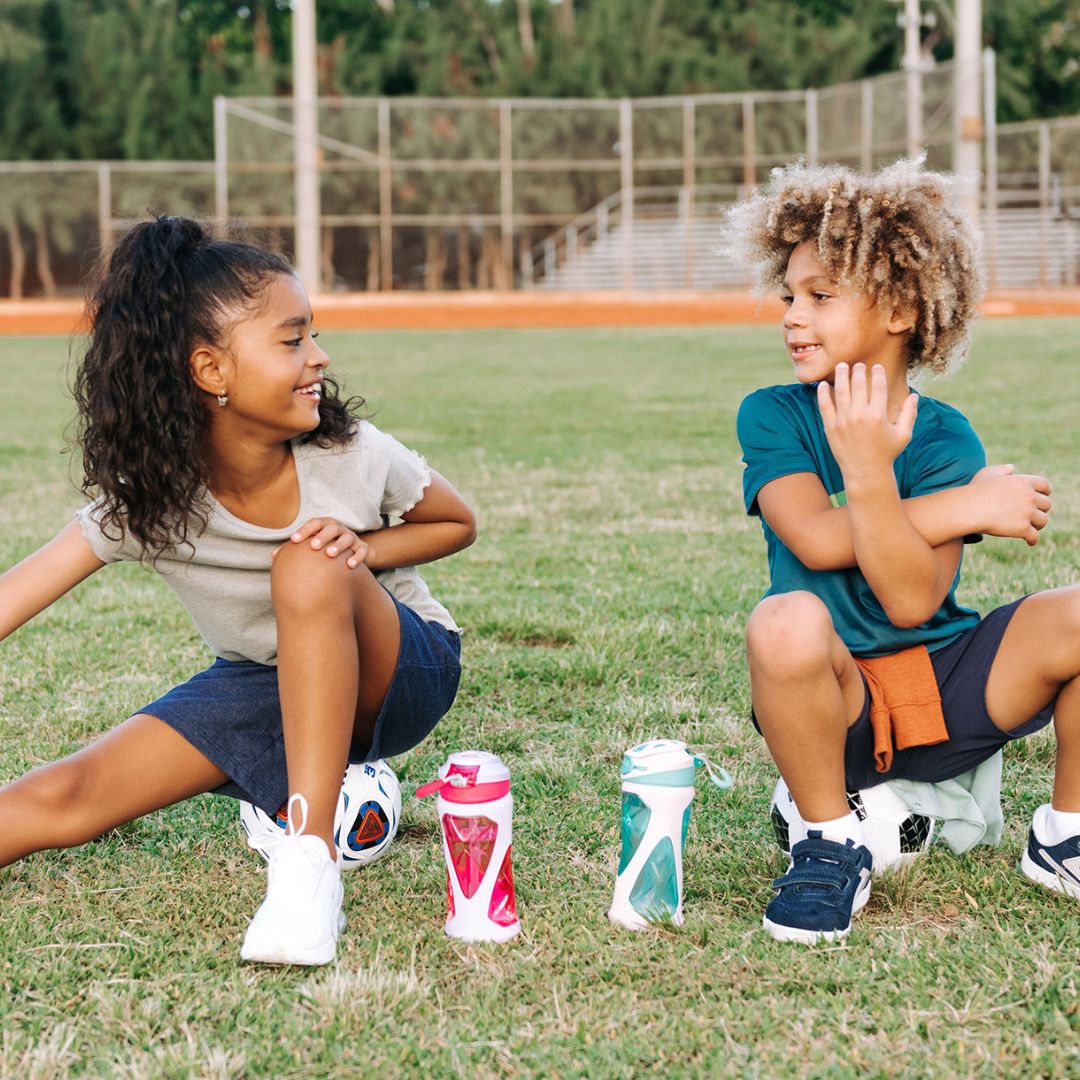 Torque 16oz Tritan™ Plastic Kids Water Bottle, Set of 2 I4