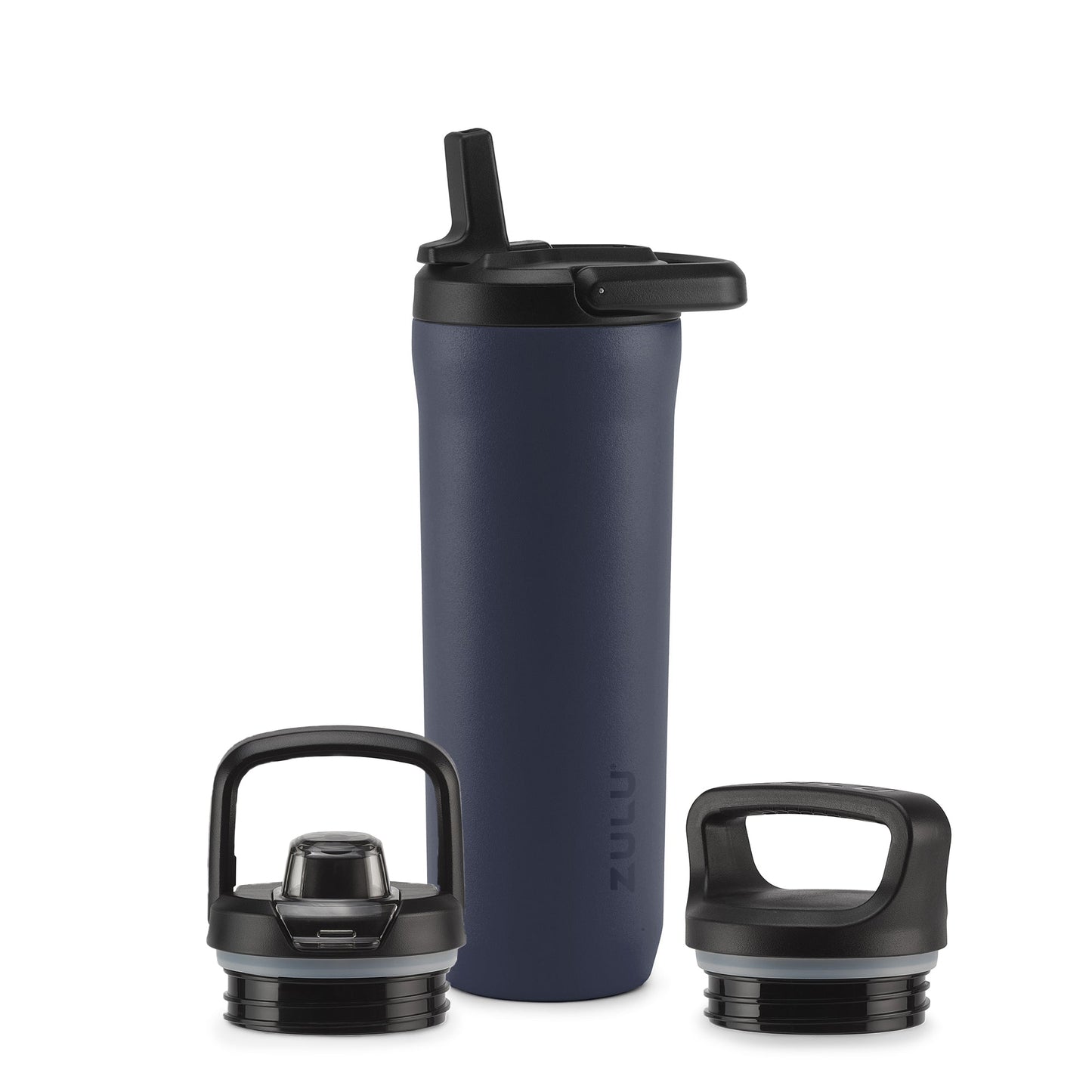 Base Stainless Steel Bottle With Three Lids N2