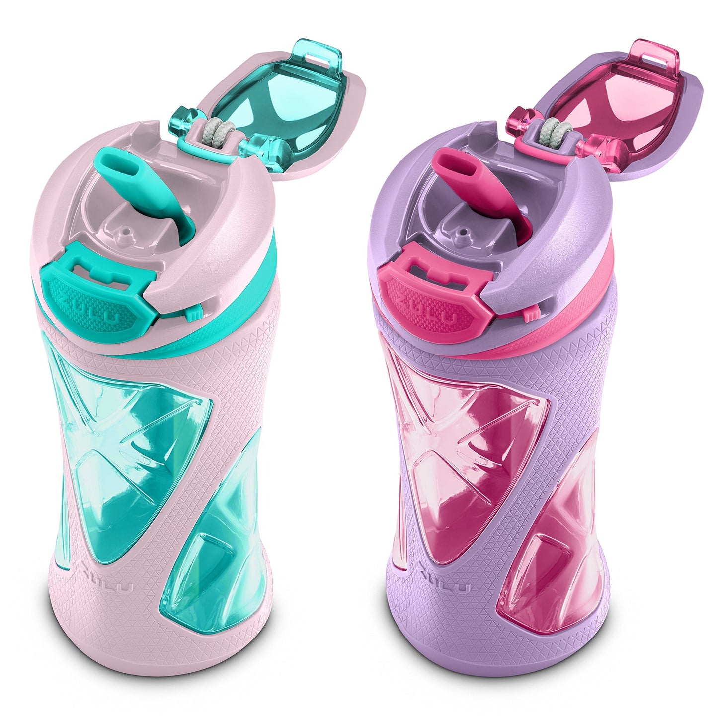 Torque 16oz Tritan™ Plastic Kids Water Bottle, Set of 2 I4