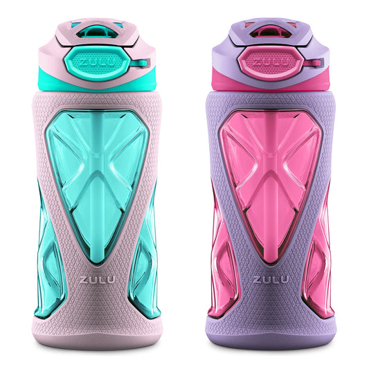 Torque 16oz Tritan™ Plastic Kids Water Bottle, Set of 2 I4